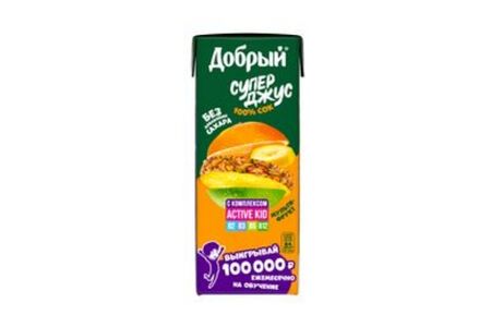 Сок Добрый Супер Джус Мультифруктовый