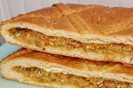 Пирог с капустой