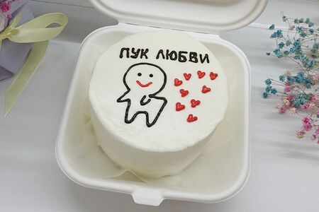 Бенто-торт Пук любви