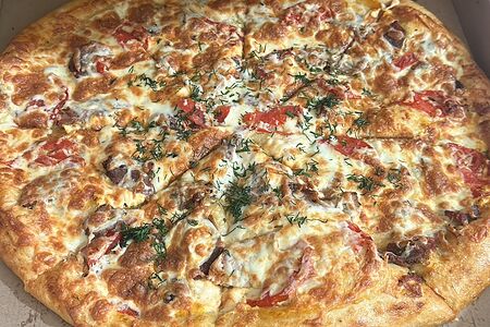 Пицца Салями-грибы