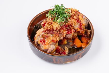 Теплый ростбиф с картофелем