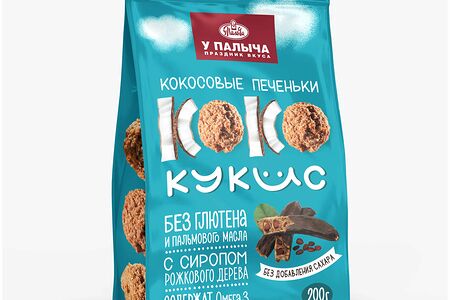 Кокосовые печеньки Коко кукис без добавления сахара