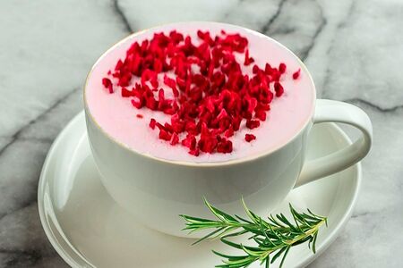 Латте Малина-розмарин