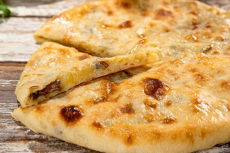 Пирог Картофель и грибы