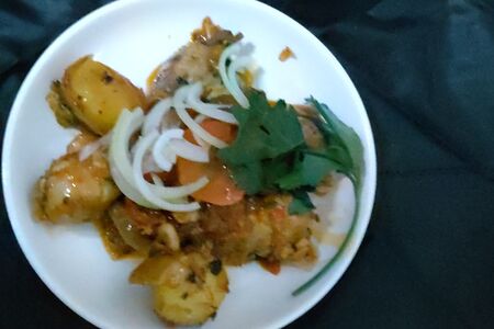 Рагу из курицы