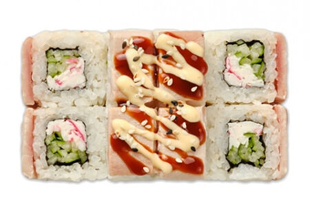 Ролл Запеченный Тунец-манго