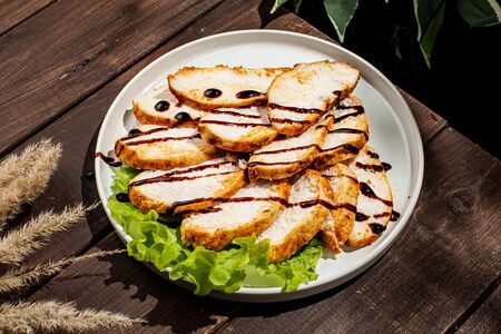 Запеченное куриное филе