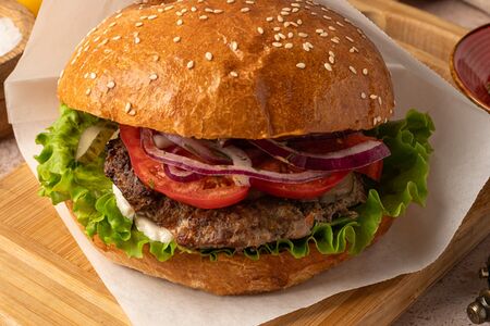Бургер с говядиной