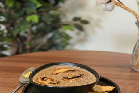 Крем-суп грибной