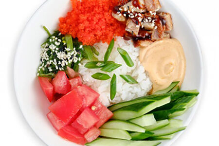 Поке с угрем