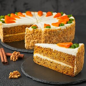 Морковный торт