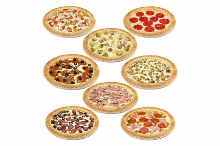 Комбо 3 килограмма пиццы