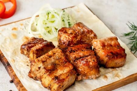 Шашлык из свиных ребер