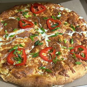 Пицца овощная с сыром