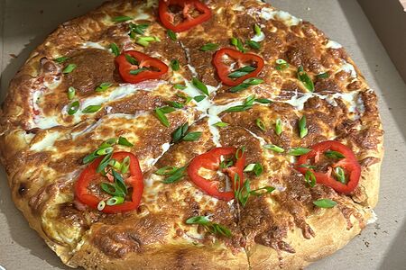 Пицца овощная с сыром