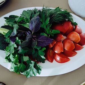 Ассорти свежих овощей