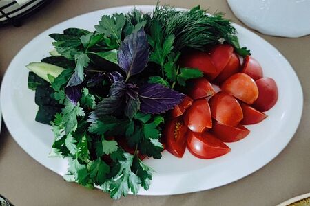 Ассорти свежих овощей