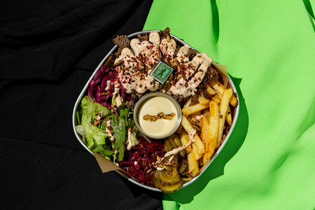 Plate technodöner говядина