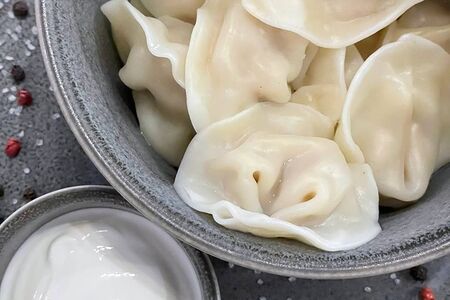 Пельмени с курицей