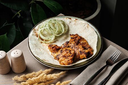 Шашлык из бедра курицы 