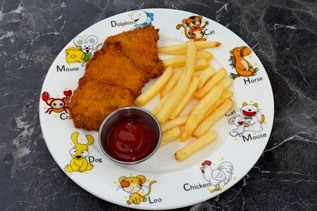 Наггетсы с фри