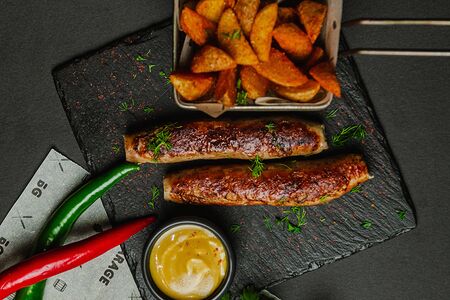 Колбаски гриль