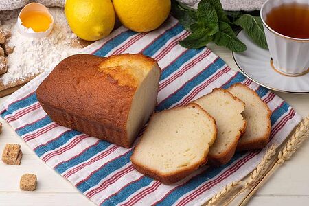 Лимонный кекс