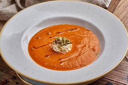 Крем-суп из тыквы 