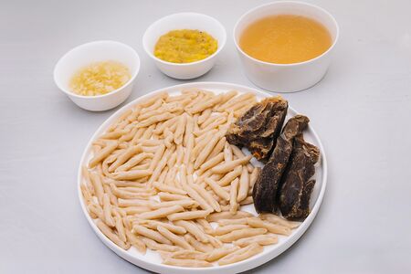 Жижиг-галнаш с сушеной говядиной