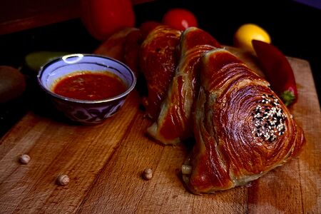 Самса с бараниной