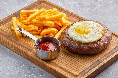 Бифштекс из мраморной говядины