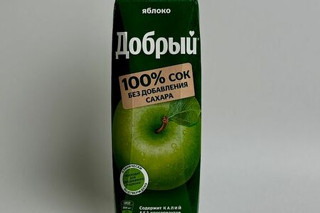 Сок добрый яблоко