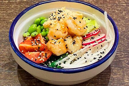 Поке с креветками