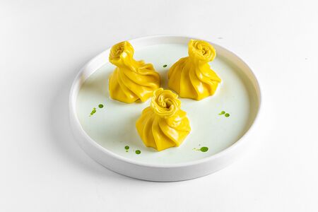 Хинкали с лососем