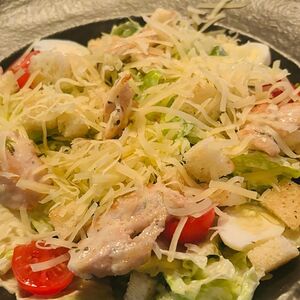 Цезарь с курицей