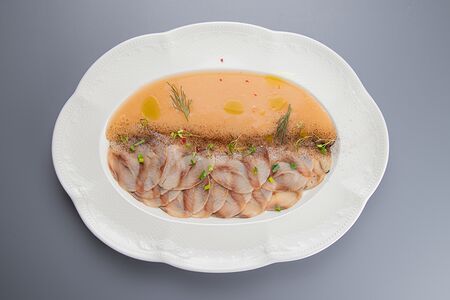 Карпаччо из сельди