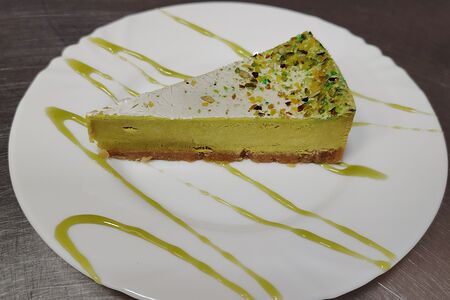 Чизкейк фисташковый 