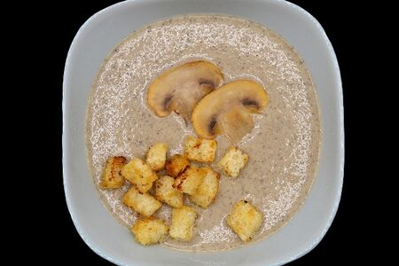 Крем-суп из шампиньонов 