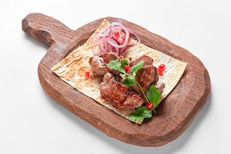 Шашлык из бараньей мякоти