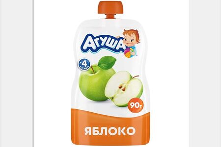 Детское пюре Агуша Яблоко