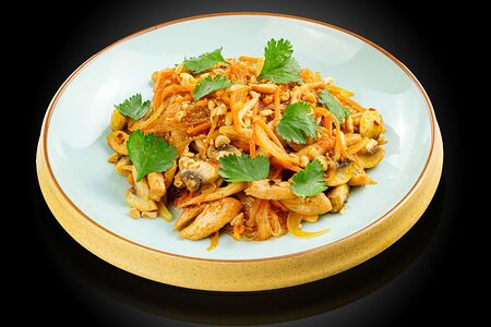 Крахмальная лапша Мьен Сао с курицей