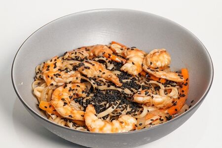 Удон с креветкой