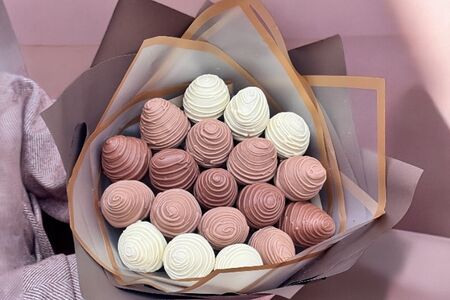 Букет клубники в шоколаде  