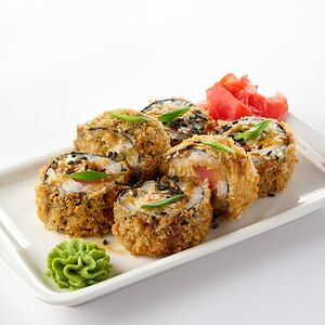 Темпура роллы с тунцом и халапеньо