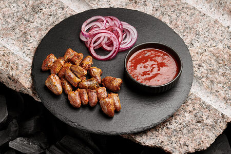 Куриные сердечки