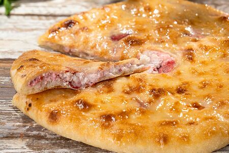 Пирог Творог и вишня