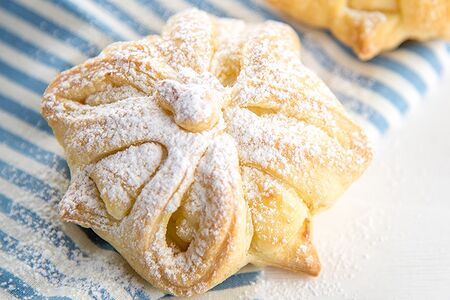 Корзиночка с творожным кремом