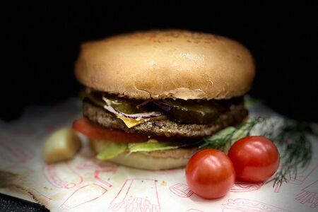Бургер говядина