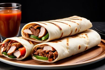 Шаурма Гигант со свининой