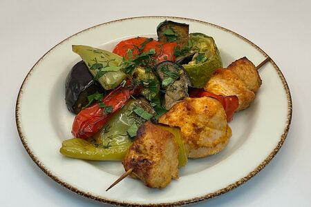 Шашлык из куриного филе